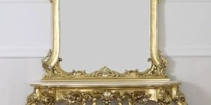 Solid Wooden Living Room Dressing Table