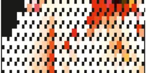 Curves in Calm Graceful Wall Art Design