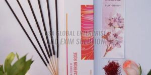 Saffron Rose Incense Sticks