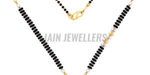 Modern Office Wear Gold Mangalsutra