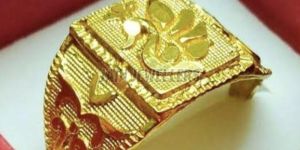 Thick Gold Ring for Men