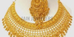 Womens Gold Jewelry Set