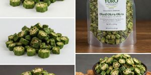 Vacuum Dehydrated Okra Flakes