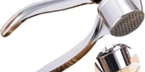 Stainless Steel Garlic Press Crusher