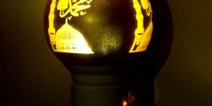 Mosque Printed Kapoor Dani