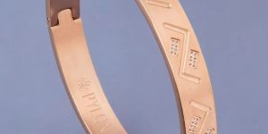 Rose Gold Zenith Mens Kada