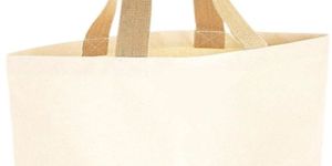 Stylish Cotton and Jute - Tote Bag - KJC - 005