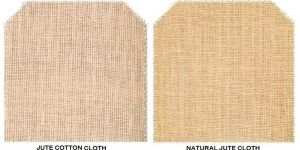 Un-laminated Natural Jute - Jute Cotton Fabric - KFR - 002