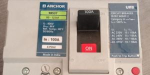 Double Pole 100Amp Anchor Electrical MCCB