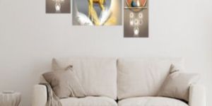 45cm Set OF 3 Scenery 3D Framed Wall Paintings