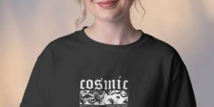 Cosmic Flow Oversized Tee