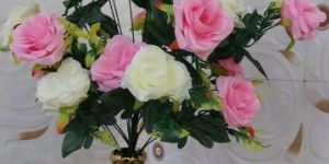 5 Inch Multicolor Glass Flower Pot