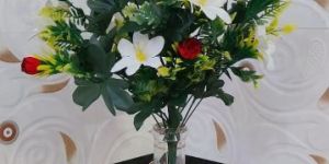 9 Inch Transparent Glass Flower Pot