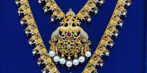 Gold Plated Traditional Rani Haar Set