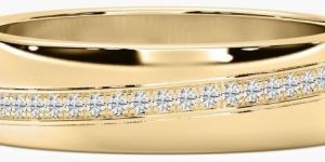 Round Diamond Cemmal Eternity Men Ring