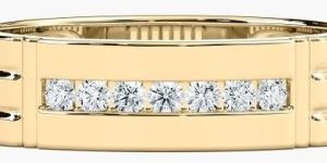 Round Diamond Master Stroke Men Ring