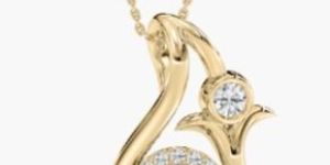 Round Diamond Mesmera Fashion Womens Pendant