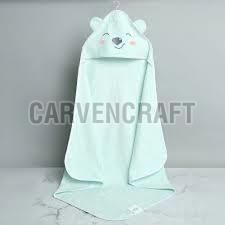 WA-013 Bamboo Cotton Baby Hooded Towel
