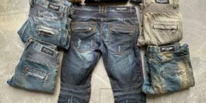 Balmain Mens Denim Jeans