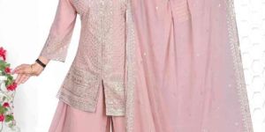 Ladies Pink Palazzo Suits