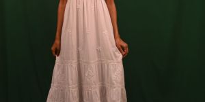 Women Cotton Maxi Dress