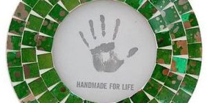 TI 830 Mosaic Glass Photo Frames