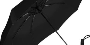 Black Folding Umbrella