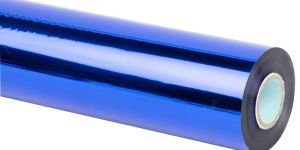 Blue Hot Stamping Foil Paper for Textile Industry Aaritra