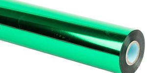 Green Hot Stamping Foil Paper for Textile Industry Aaritra