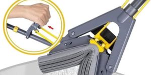 Multi-Purpose Foldable Floor Cleaning Squeeze Mop Wiper