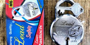 Lead Safety Padlock Round Lock (40mm,50mm,65mm,75mm)