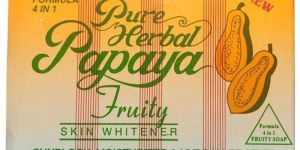 Pure Herbal Papaya Skin Whitening Soap