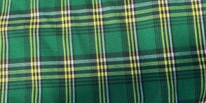 woolen check wool fabric