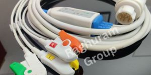 Philips 3 Lead ECG Cable Clip Type