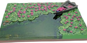 Lake OF Lilies Wall Hanging