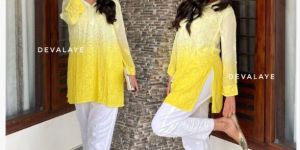 Leher Top Yellow