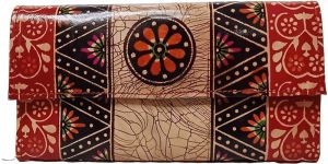 Chitrahar Shantiniketan Genuine Leather Purse
