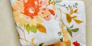 Cotton Printed Tulip Handlook Single Dohar