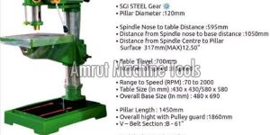40mm Heavy Duty Pillar Drill Machine