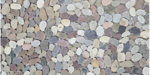 Moss Pebbles Silk Square Scarf