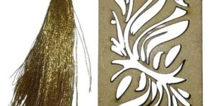 Stylish Laser Cut Wood Bookmark