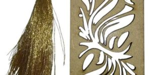 Unique Pattern Laser Cut Bookmark