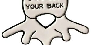 Virus Themed Doctor Lapel Pin