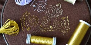 Gold Embroidery Threads