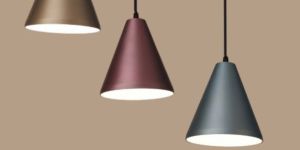 cone type pendant light
