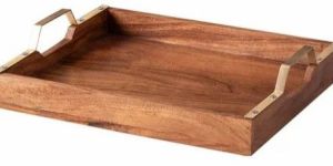 Fancy Wooden Serving Tray