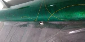 Green Printed Fiber Sheet