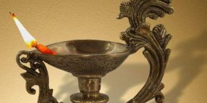 Large Brass Pooja Diya