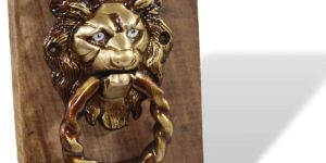 Lion Brass Door Knocker