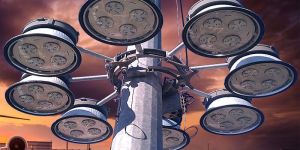 highways high mast lighting pole